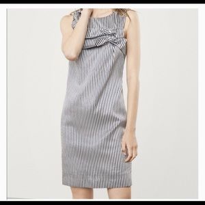 Banana Republic Striped Bow Dress